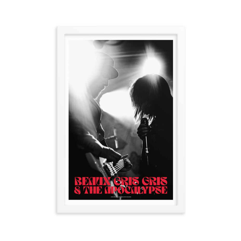 Beaux Gris Gris - Live In The United Kingdom Framed Poster