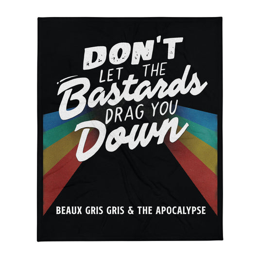 Beaux Gris Gris "Bastards" Throw Blanket