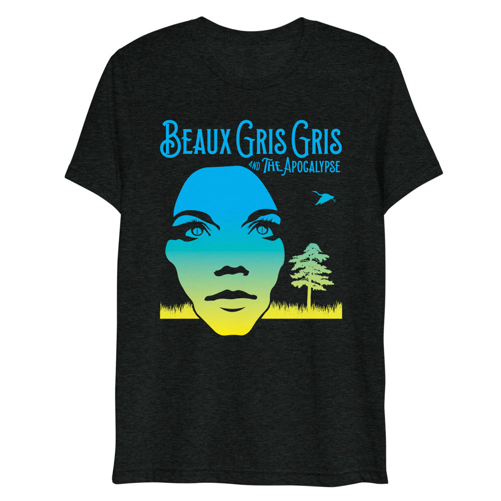 Beaux Gris Gris & The Apocalypse "Gator Girl" Unisex Shot Sleeve T-Shirt