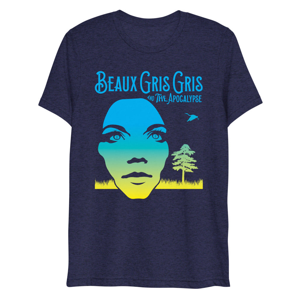Beaux Gris Gris & The Apocalypse "Gator Girl" Unisex Shot Sleeve T-Shirt