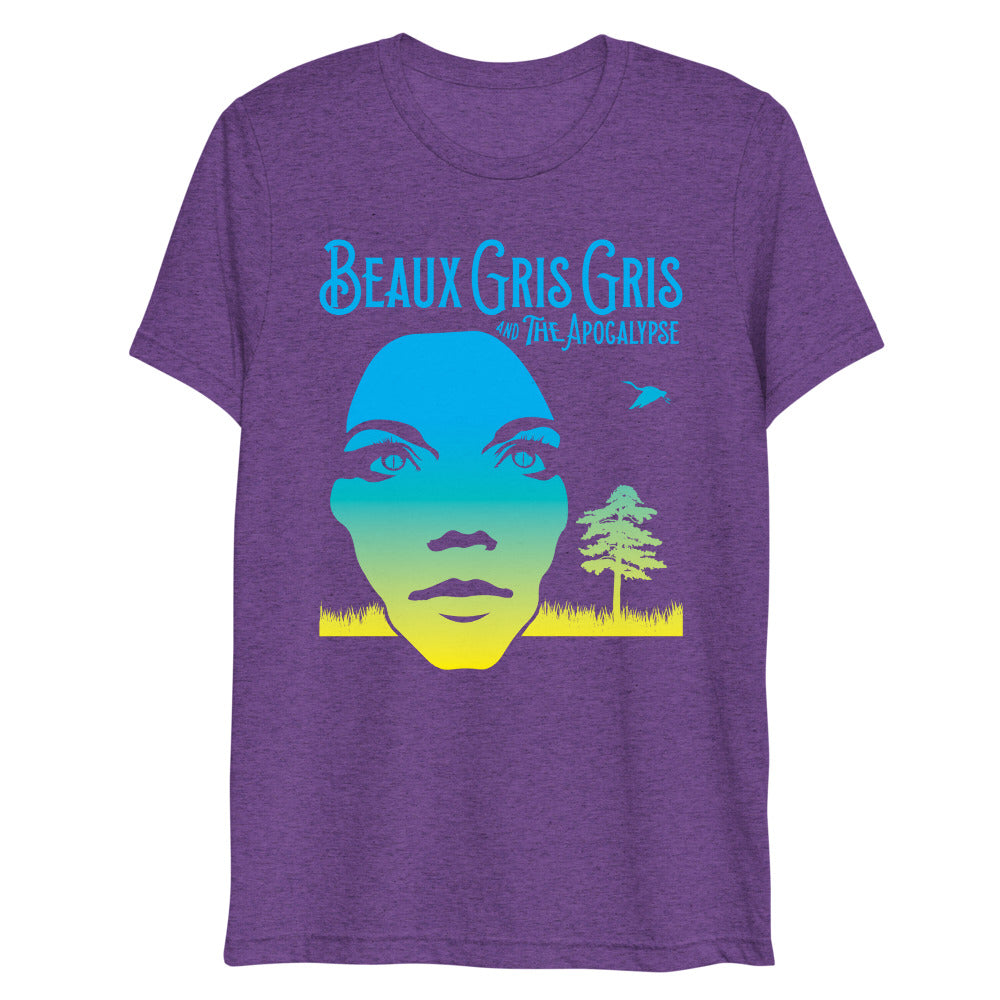 Beaux Gris Gris & The Apocalypse "Gator Girl" Unisex Shot Sleeve T-Shirt