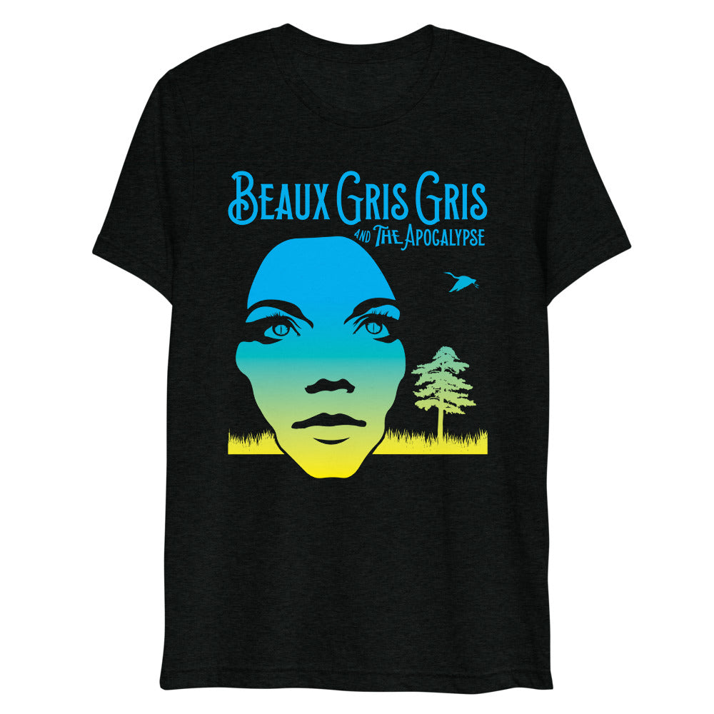 Beaux Gris Gris & The Apocalypse "Gator Girl" Unisex Shot Sleeve T-Shirt