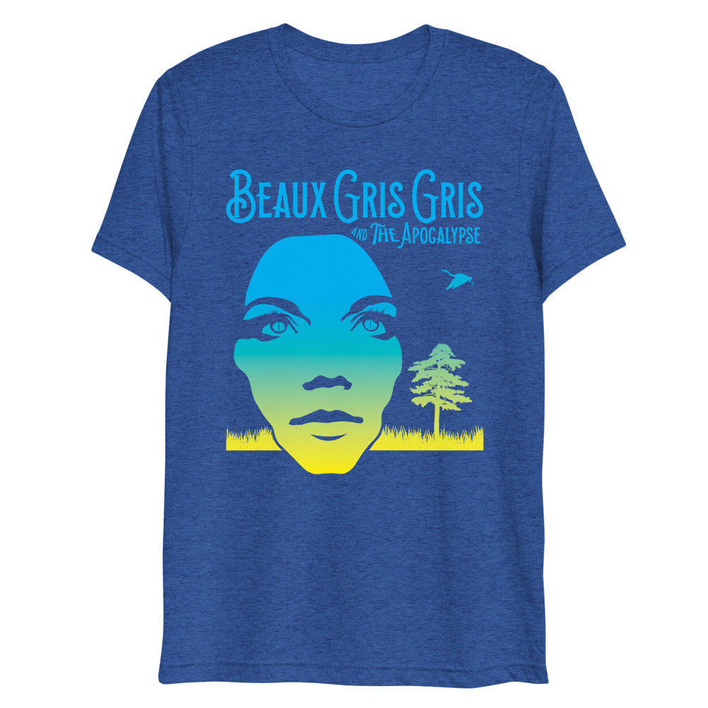 Beaux Gris Gris & The Apocalypse "Gator Girl" Unisex Shot Sleeve T-Shirt